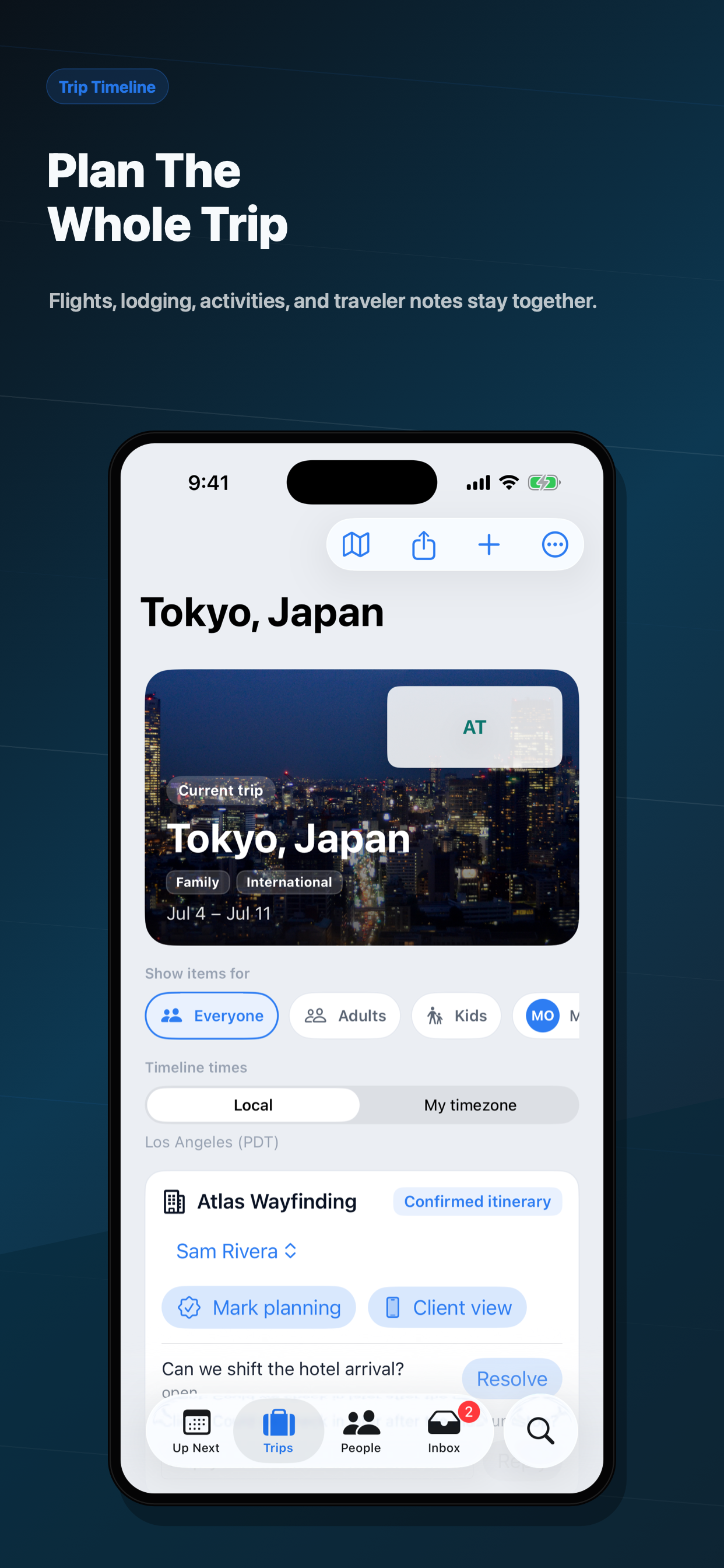 Wayporter App Store preview screen 2